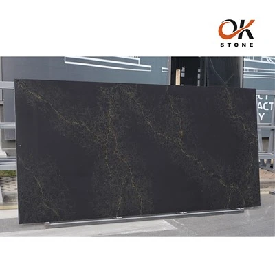 Premium Quartz Jade steinplater for kjøkkenbenkeplater